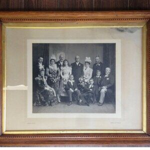 Edwardian Dress Style Antique Family Photo Arthur Hollis Barrow in Furness